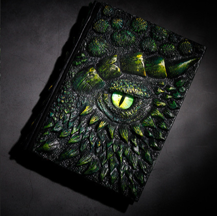 3D Dragon Embossed B.O.S. Diary