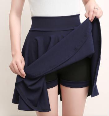 Malfunction-Free Skirt Over Shorts Set