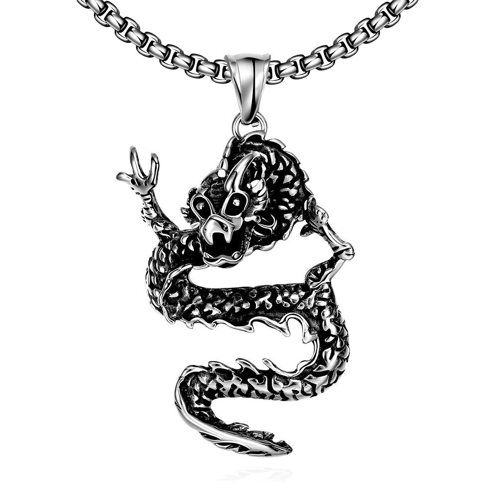 Killer Dragon Necklace in Stainless Steel