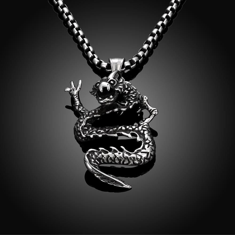 Killer Dragon Necklace in Stainless Steel
