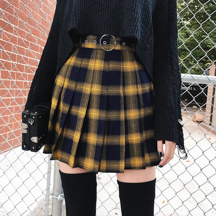 Punk Princess Pleated Skirt