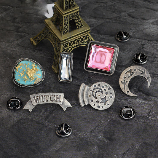 6PCS/SET Witch badges